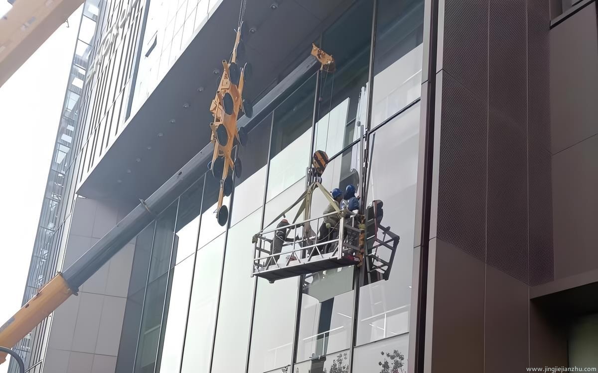 北京精捷建筑-幕墙防水阳光房施工现场实拍